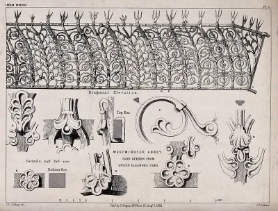 Architecture: decorative ironwork