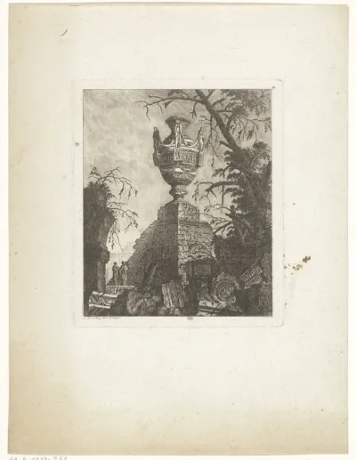 Architectuurfantasie, blad 20