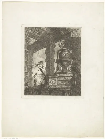 Architectuurfantasie, blad 21