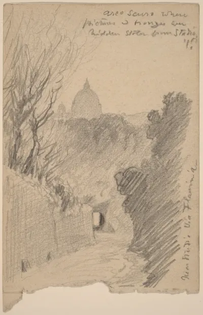 Arco Oscuro--Over the Via Fiaminia