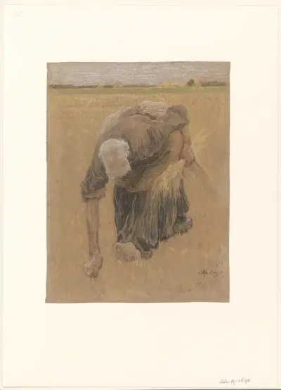 Arenlezende vrouw