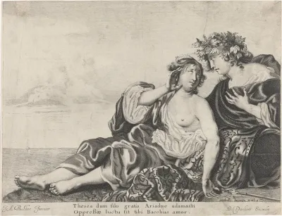 Ariadne getroost door Bacchus