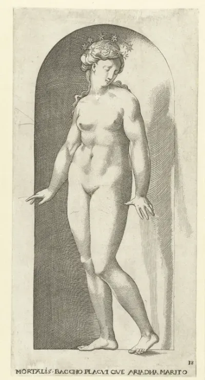 Ariadne met kroon van sterren