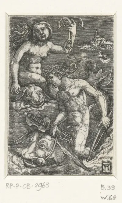 Arion en een Nereïde