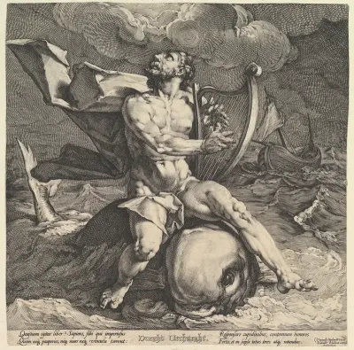 Arion on a Dolphin
