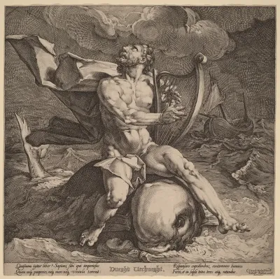 Arion on a Dolphin