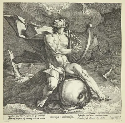Arion på en delfin