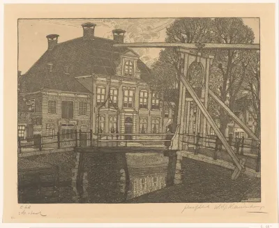 Arisbrug en Voorhaven in Edam
