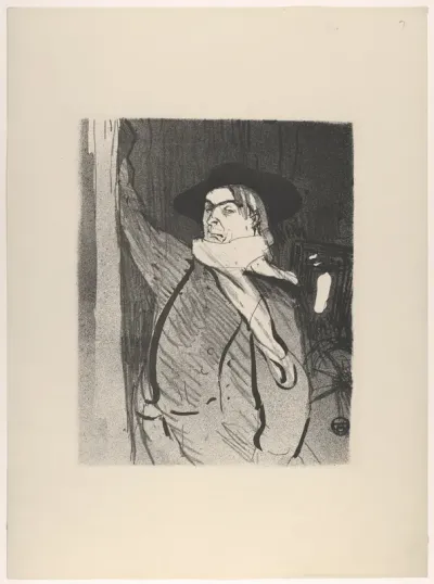 Aristide Bruant (from Le Café Concert)