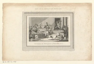 Arrestatie van Robespierre