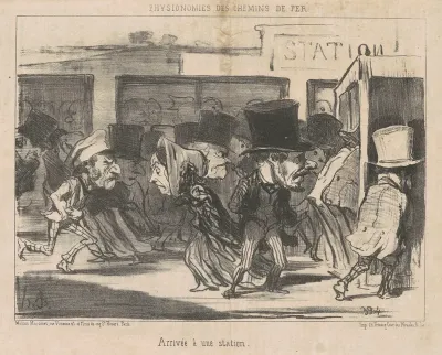 Arrivée a une station