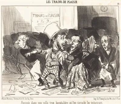 Arrivée dans une ville trop hospitalière...