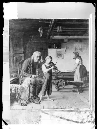 Arvid Liljelund: "Pieni soittoniekka" vuodelta 1878
