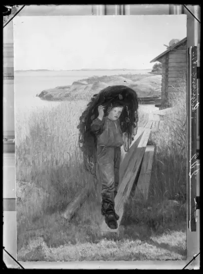 Arvid Liljelund: "Poika" n. vuodelta 1892