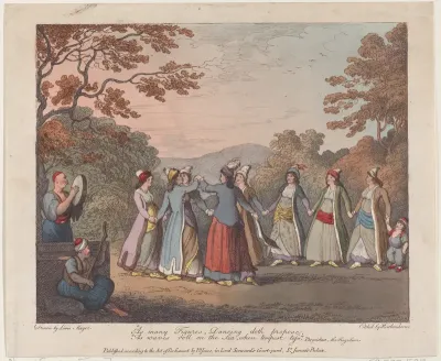 As many Figures, Dancing doth propose, As waves roll on the Sea, when tempest toss (Phrynichus, the Tragedian)