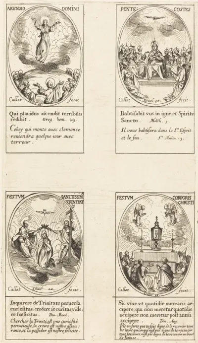 Ascension; Pentacost; Trinity; Corpus Christi