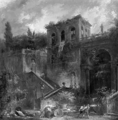 Ascent to the Farnese Gardens on the Palatine