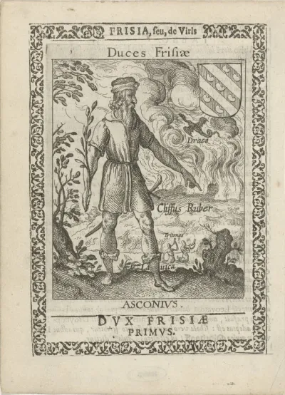 Ascon, eerste hertog der Friezen
