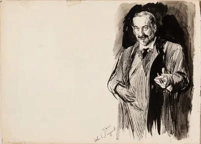 Asher Wertheimer d'après John S. Sargent