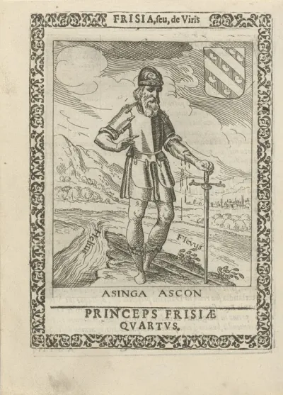 Asinga Ascon, vierde prins der Friezen