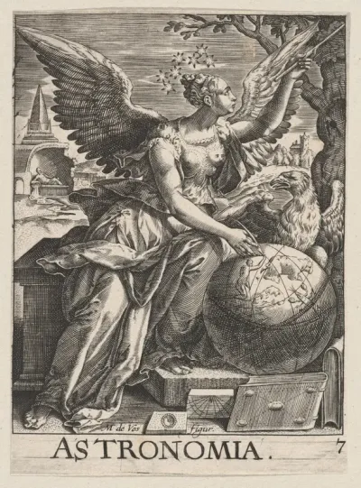 Astronomia, plate 7 from "The Seven Liberal Arts"