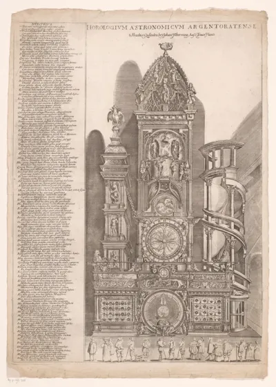 Astronomische klok in de Notre-Dame te Straatsburg