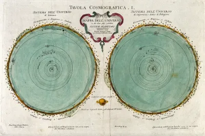Astronomy: a star map of the night sky