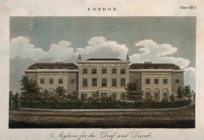 Asylum for the deaf and dumb, Camberwell