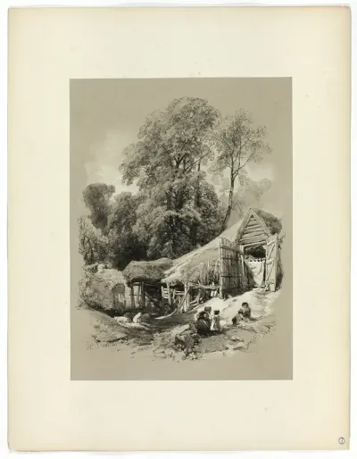 At Dorking, from Picturesque Selections
