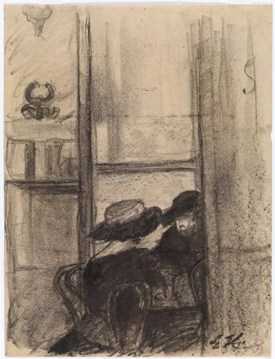 At the Café de la Rotonde