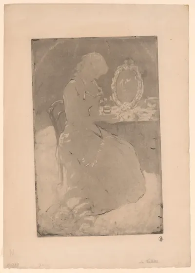 At the Dressing Table