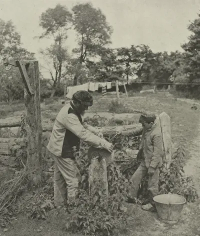 At the Grindstone  A Suffolk Farmyard