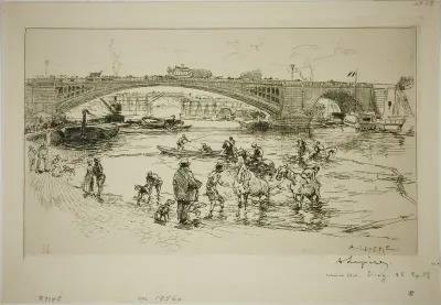 At the Pont Sully