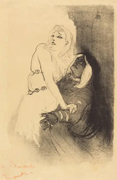 At the Renaissance: Sarah Bernhardt in "Phedre" (A la Renaissance: Sarah Bernhardt dans "Phèdre")