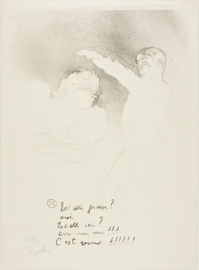 At the Variétés: Mademoiselle Lender and Brasseur