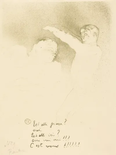 At the Varieties: Mlle. Lender et Brasseur (Aux variétiés: Mlle. Lender et Brasseur)