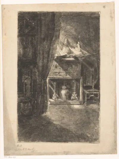 Atelier van Hendrik Willem Mesdag
