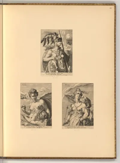 Athene; Venus; Juno