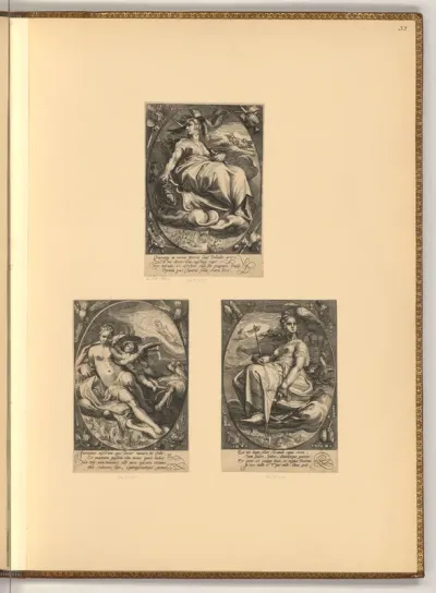 Athene; Venus; Juno