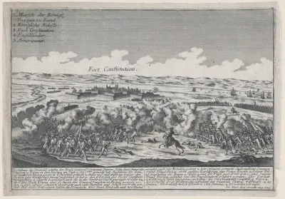 Attack on Fort Constitution, October 7, 1777