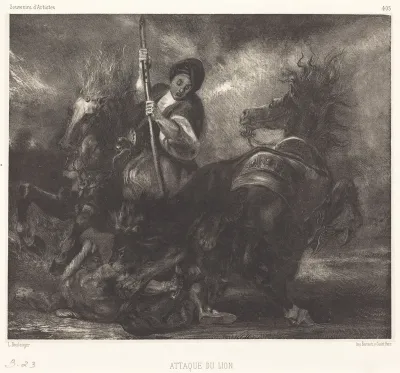 Attaque du lion
