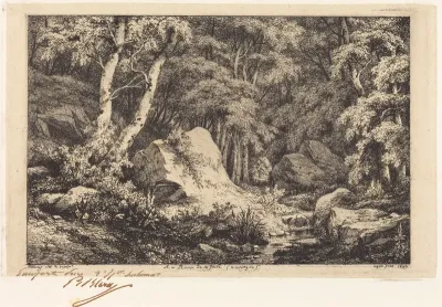 Au ravin de la faille, Auvergne (The Ravine at Auvergne)