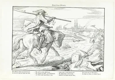 Auch ein Todtentanz, plate II