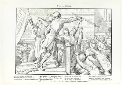 Auch ein Todtentanz, plate IV