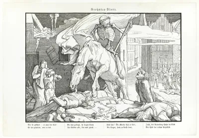 Auch ein Todtentanz, plate VII