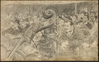 Audience at a Parisian Theatre II