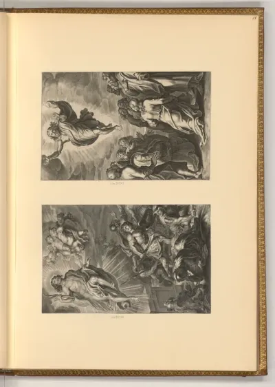 Auferstehung Christi; Himmelfahrt Christi (Buchillustration)