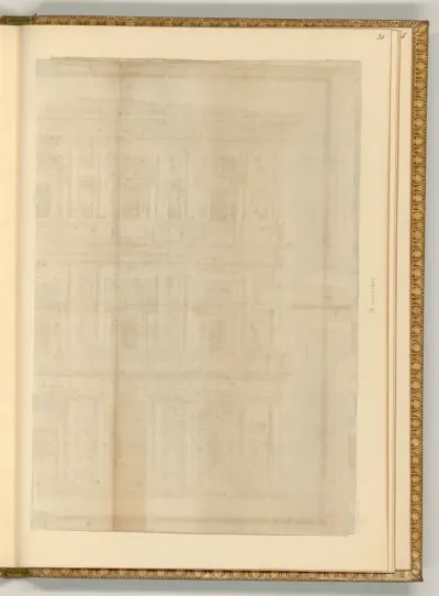 Aufriss eines Palazzos