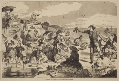August in the Country - The Sea Shore
