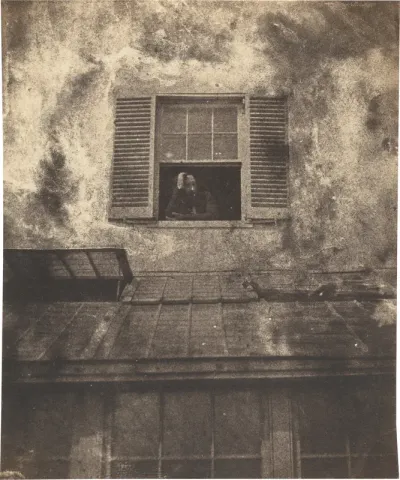 Auguste Vacquerie at a Window, Marine Terrace
